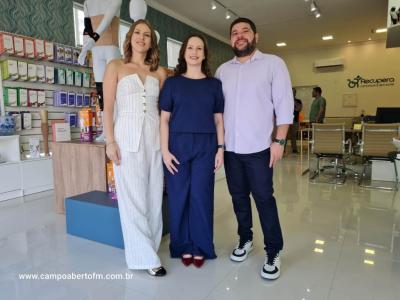 Inaugurou neste sÃ¡bado em Laranjeiras do Sul a Recupera Ortopedia e Bem Estar